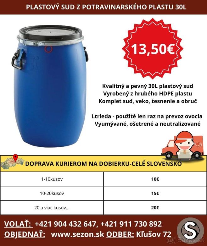 🛢️ 𝗦𝗨𝗗 𝗞𝗧𝗢𝗥𝗬́ 𝗭𝗩𝗟𝗔́𝗗𝗡𝗘𝗧𝗘 𝗝𝗘𝗗𝗡𝗢𝗨 𝗥𝗨𝗞𝗢𝗨? 👉 𝗣𝗟𝗔𝗦𝗧𝗢𝗩𝗬́ 𝗦𝗨𝗗 𝟯𝟬𝗟 𝗦 𝗥𝗨́𝗖̌𝗞𝗢𝗨 – I. TRIEDA! 🍏 𝗭𝗯𝗶𝗲𝗿𝗮𝘁𝗲 𝗷𝗮𝗯𝗹𝗸𝗮́ 𝗮𝗹𝗲𝗯𝗼 𝗰̌𝗲𝗿𝗲𝘀̌𝗻𝗲 𝗱𝗼...